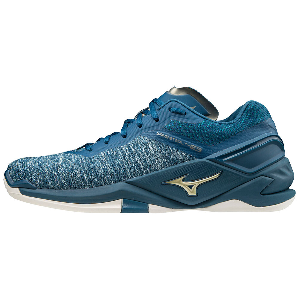 Mens Mizuno Wave Stealth Neo Badminton Shoes Blue Philippines (FTQGZB402)